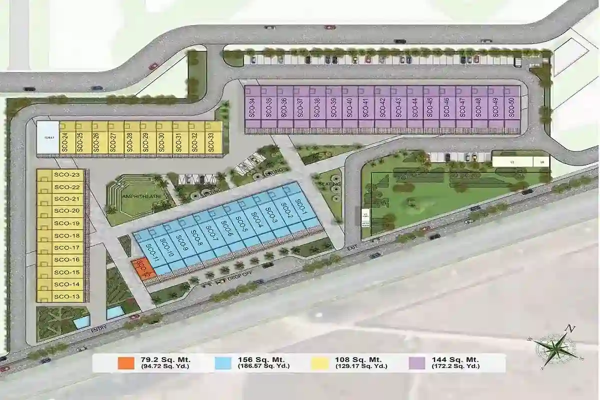 Bestech Central Boulevard Site Plan